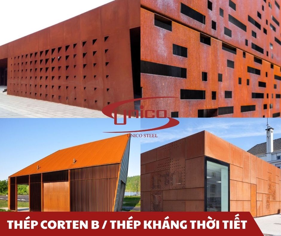 Thép Corten B: Giải Pháp Vật Liệu Kháng Thời Tiết Cho Công Trình Bền Vững
